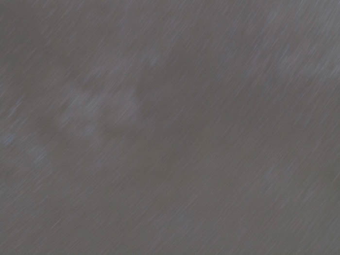 A blurry night sky shot