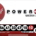Winning Powerball numbers